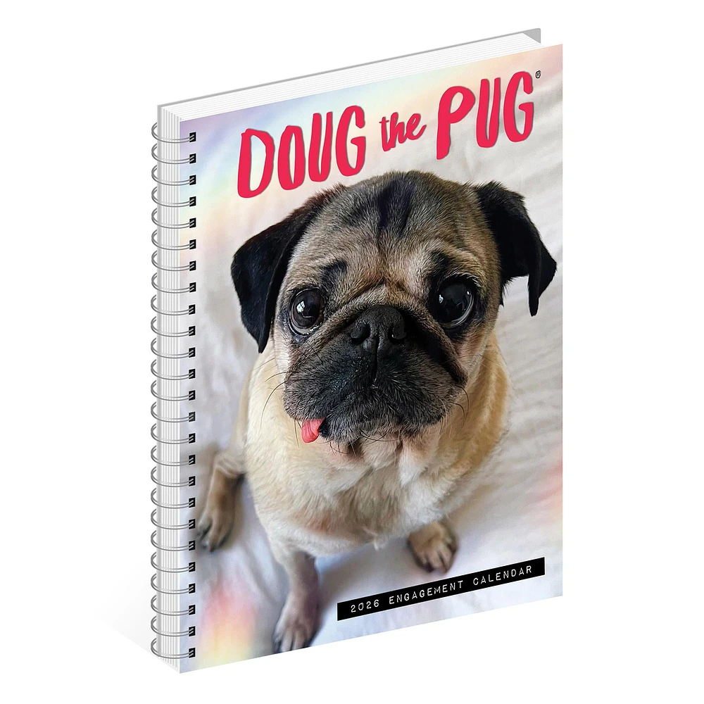 Doug The Pug 2026 Engagement Calendar - Online Exclusive