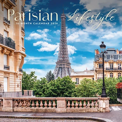 Parisian Lifestyle 2026 Wall Calendar