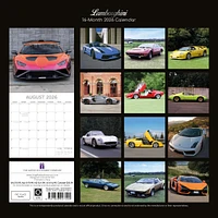 Lamborghini 2026 Wall Calendar