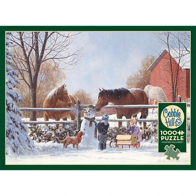 Frosty's Friends Exclusive 1000 Piece Puzzle Cobble Hill