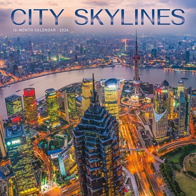 City Skylines 2026 Wall Calendar