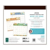 Where Love Grows 2026 Exclusive Mini Magnetic Pad Calendar