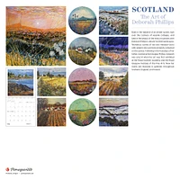 Scotland The Art Of Deborah Phillips 2026 Wall Calendar - Online Exclusive