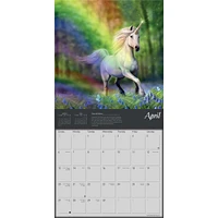 Unicorns By Anne Stokes Wall 2025 Calendar