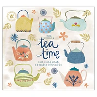 Tea Time 2026 Deluxe Wall Calendar