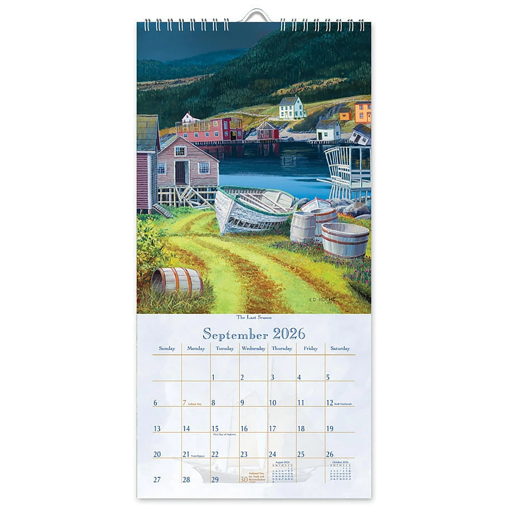 Newfoundland 2026 Slim Calendar