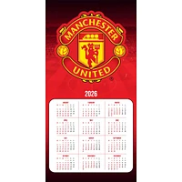 Manchester United 2026 Wall Calendar