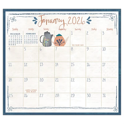 Tea 2026 Mini Magnetic Calendar - Online Exclusive