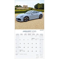 Porsche 2026 Wall Calendar