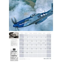 Flying Legends Oversized Wall  2026 Calendar