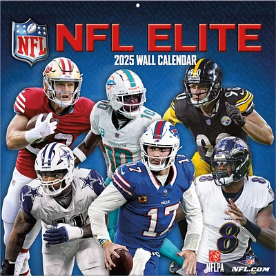 NFL Elite Wall 2025 Calendar