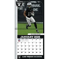 NFL Las Vegas Raiders 2026 Wall Calendar
