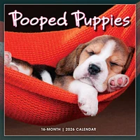 Pooped Puppies 2026 Wall Calendar - Online Exclusive