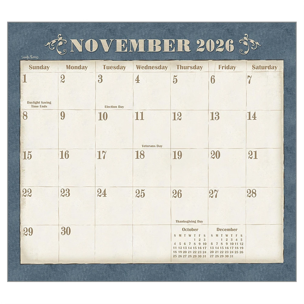 Dogs We Love 2026 Deluxe Wall Calendar