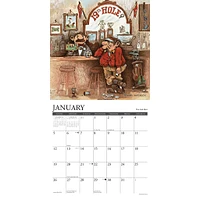 Golf Crazy By Gary Patterson Wall 2025 Calendar