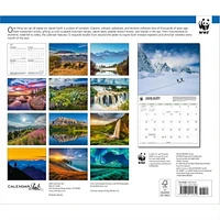 Beautiful Places World Wildlife Fund Wall 2025 Calendar