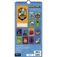 Minecraft 2026 Mini Poster Calendar