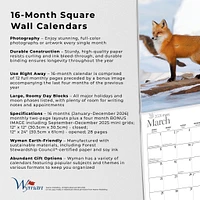 Canadian Wilderness 2026 Wall Calendar - Online Exclusive