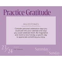 Gratitude Year Of 2026 Box Calendar