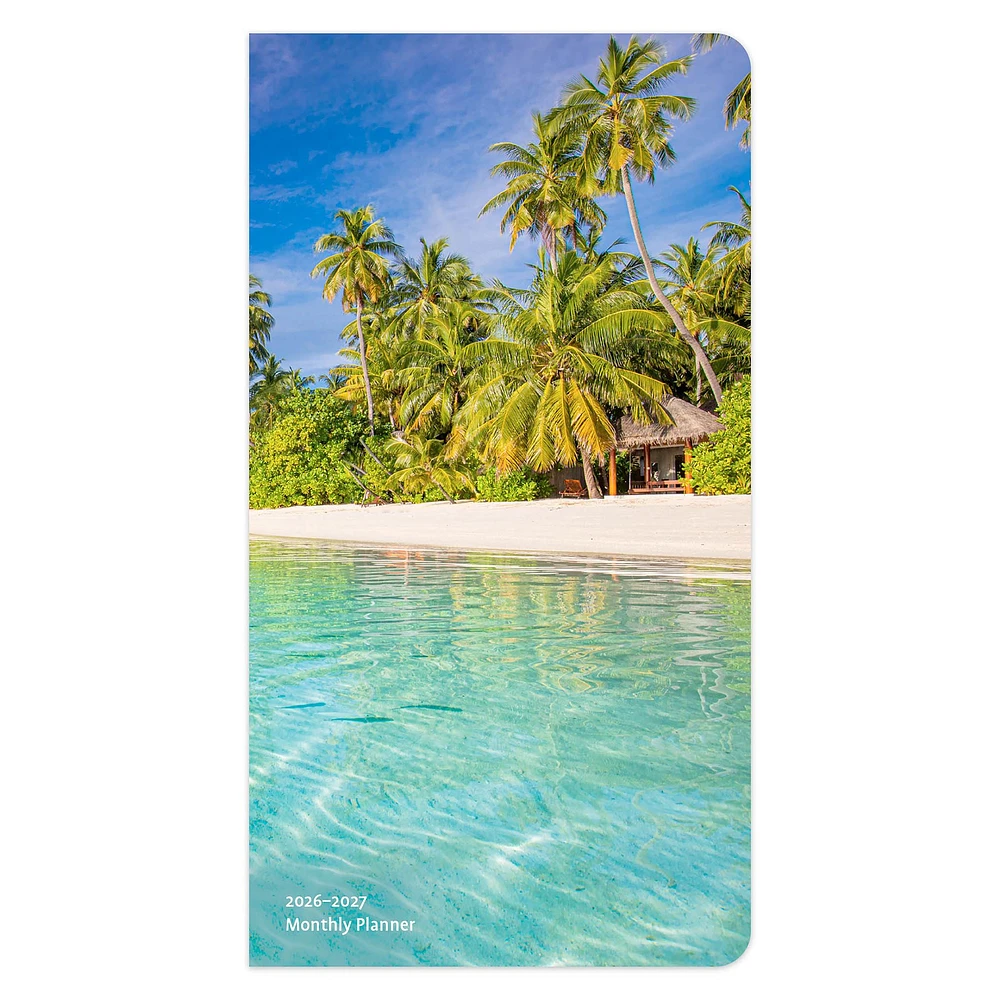 Tropical Islands 2026 2 Yr Pocket Planner Calendar