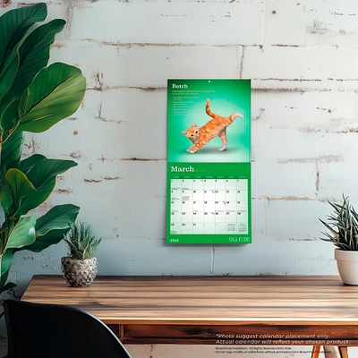 Yoga Kittens 2026 Mini Calendar