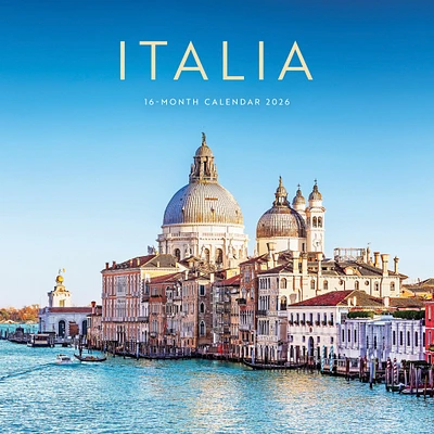 Italia 2026 Wall Calendar