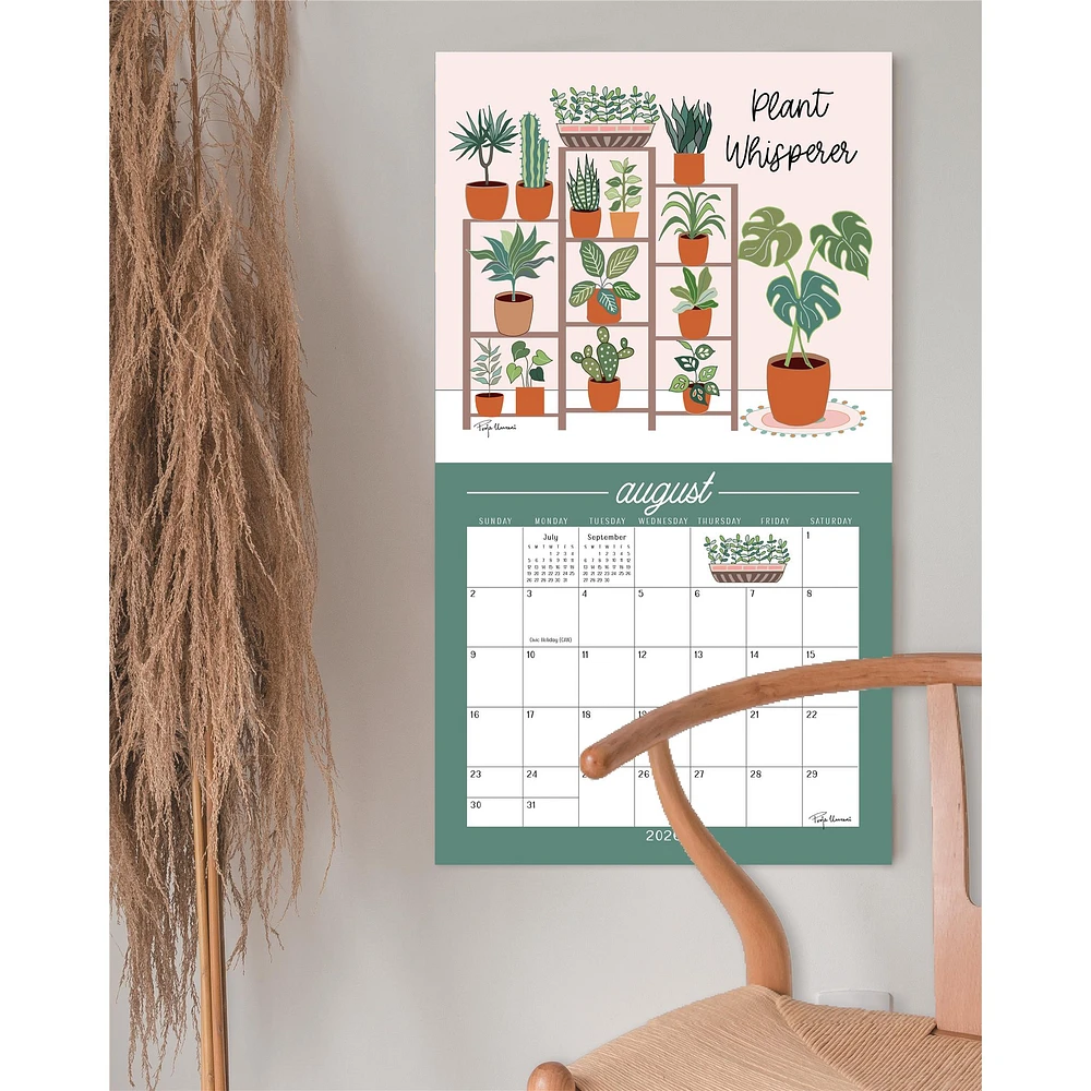 Plant Lady 2026 Deluxe Wall Calendar - Online Exclusive