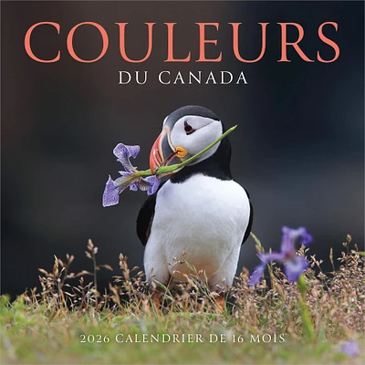 Colours Of Canada 2026 Wall Calendar - Online Exclusive (French)