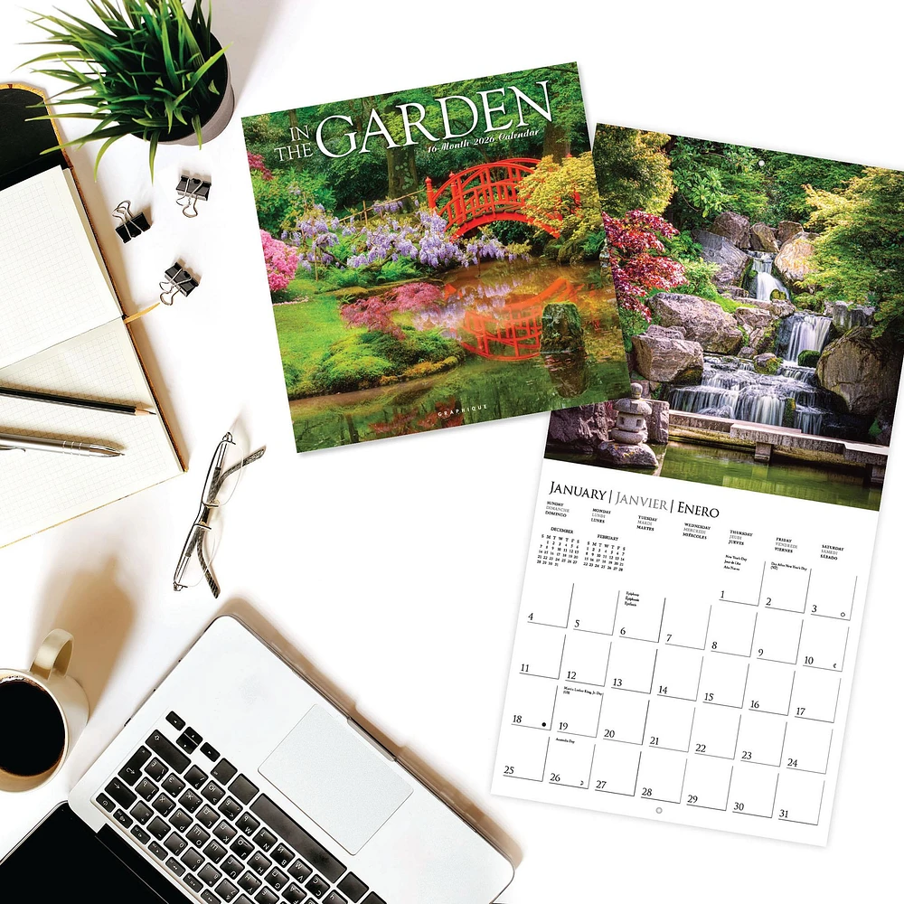 In The Garden 2026 Wall Calendar - Online Exclusive