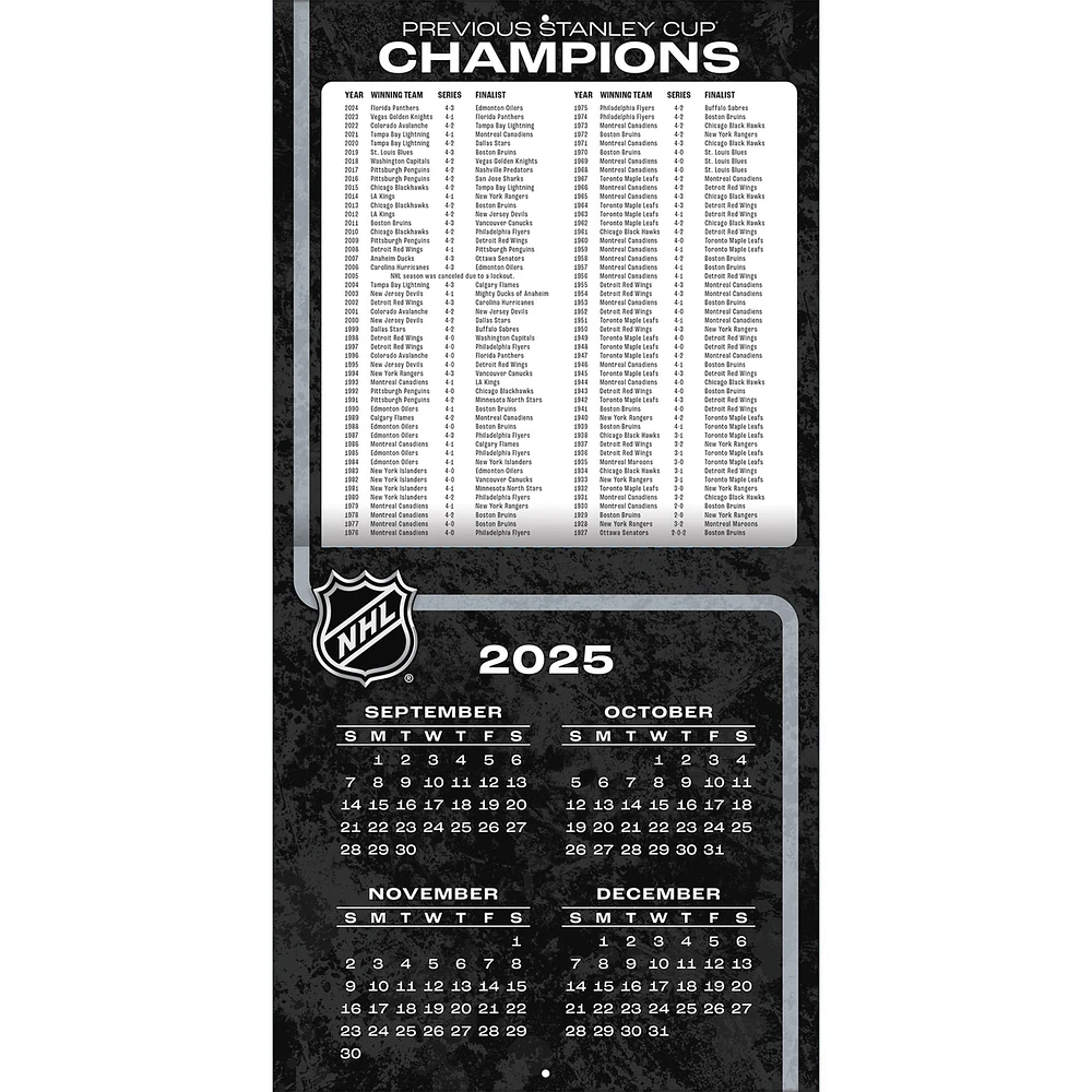 NHL Elite 2026 Wall Calendar