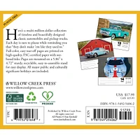 Classic Cars And Trucks 2026 Box Calendar