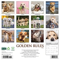 Golden Rules 2026 Wall Calendar