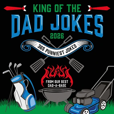 King Of The Dad Jokes 2026 Wall Calendar