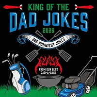 King Of The Dad Jokes 2026 Wall Calendar