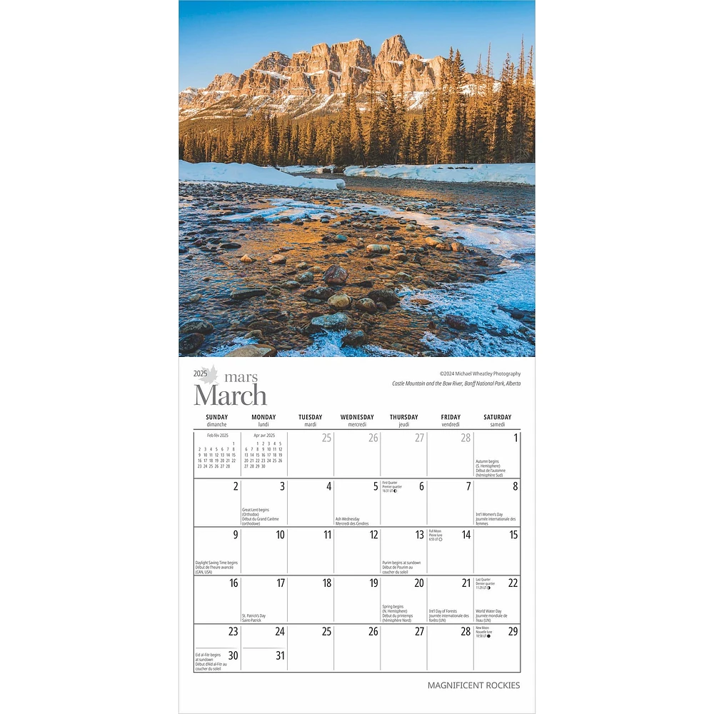 Magnificent Rockies Mini 2025 Calendar - Online Exclusive