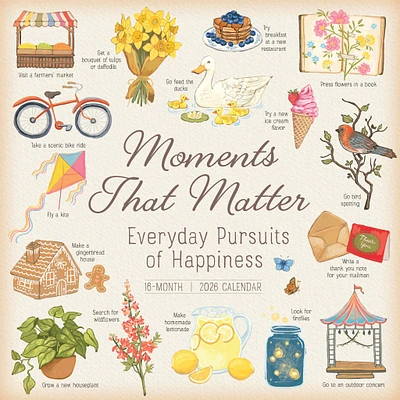 Moments That Matter 2026 Wall Calendar - Online Exclusive