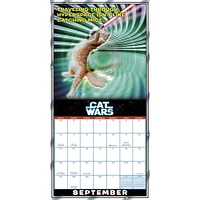 Cat Wars 2026 Wall Calendar