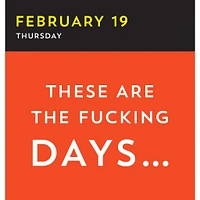 A Fucking Calendar 2026 Box Calendar