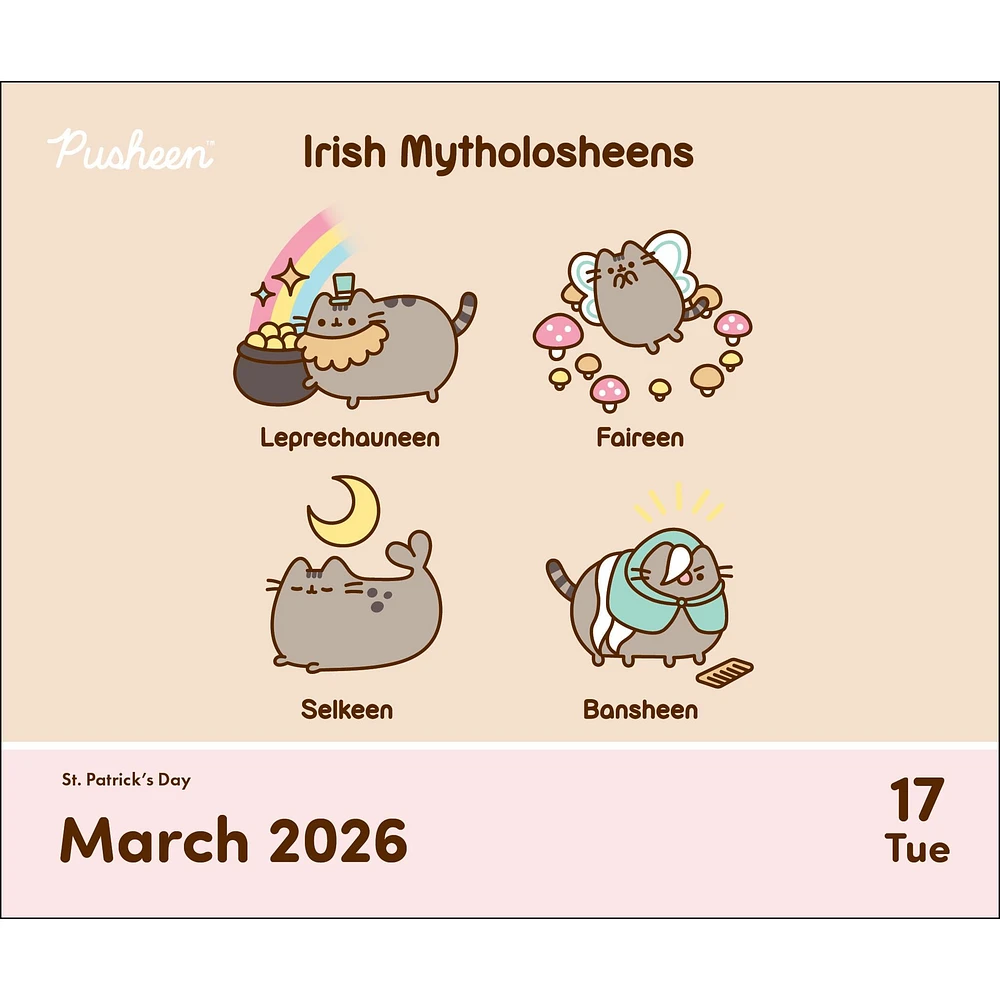 Pusheen 2026 Box Calendar