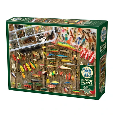 Fishing Lures 1000 Piece Puzzle Cobble Hill