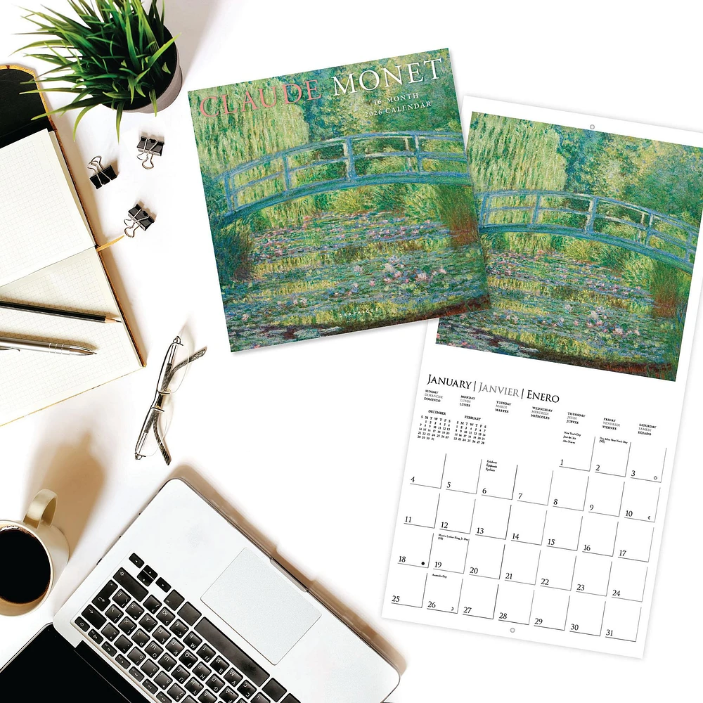 Monet 2026 Mini Calendar - Online Exclusive