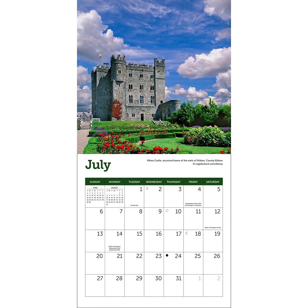 Ireland Mini 2025 Calendar