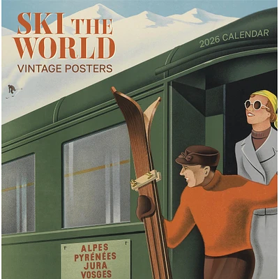 Ski The World 2026 Wall Calendar - Online Exclusive