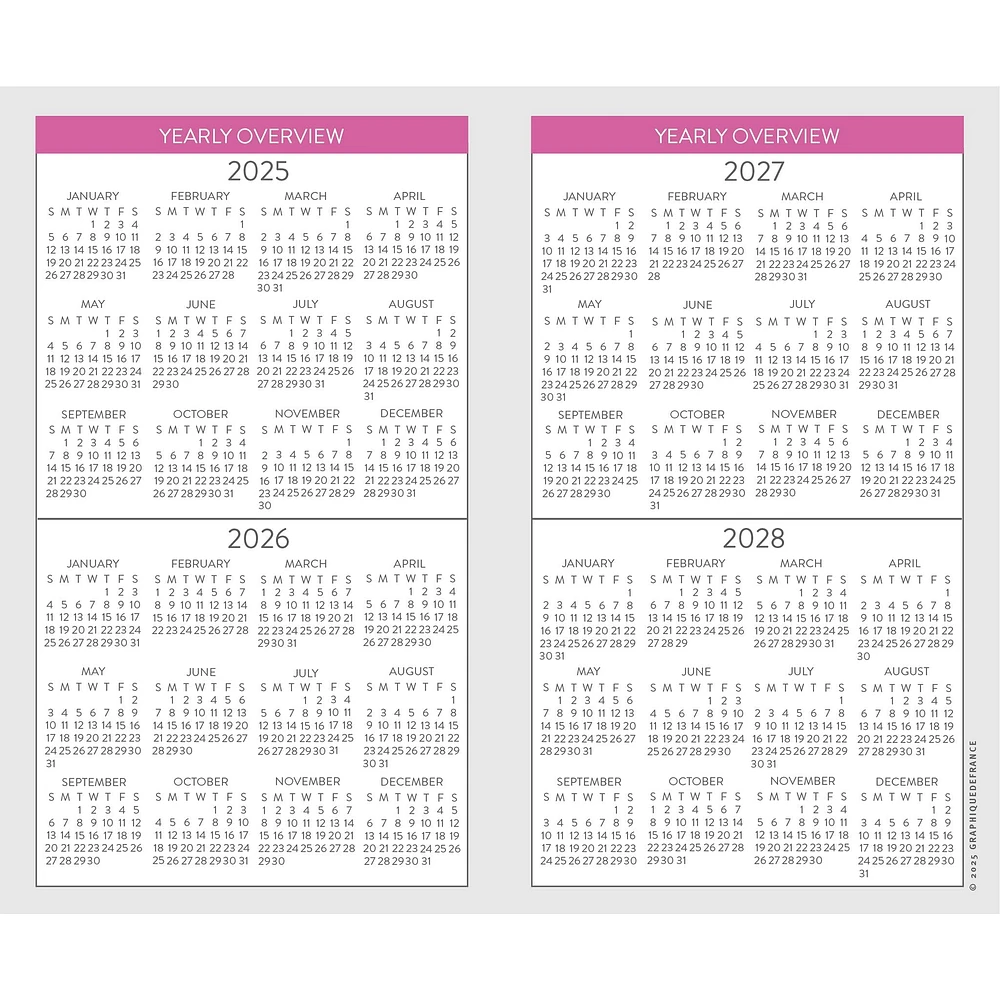 Joyful Landscapes 2026 2 Yr Pocket Planner Calendar