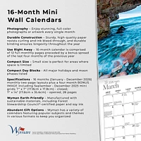 Newfoundland And Labrador 2026 Mini Calendar - Online Exclusive