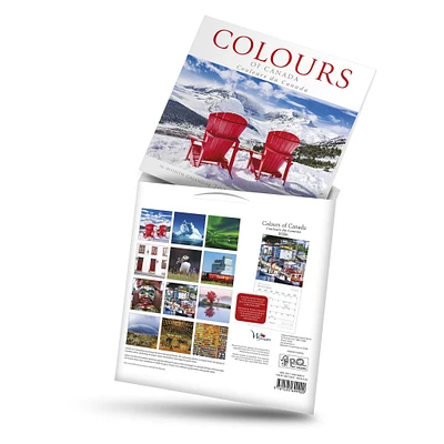 Colours Of Canada Medium 2026 Mini Calendar