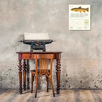 Trout Of North America 2026 Wall Calendar