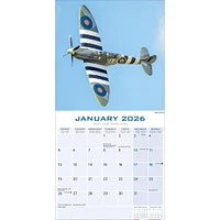 Spitfires 2026 Wall Calendar