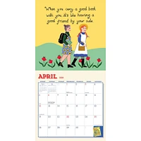 Book Nerd 2026 Mini Calendar
