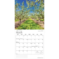 Okanagan Valley 2026 Wall Calendar